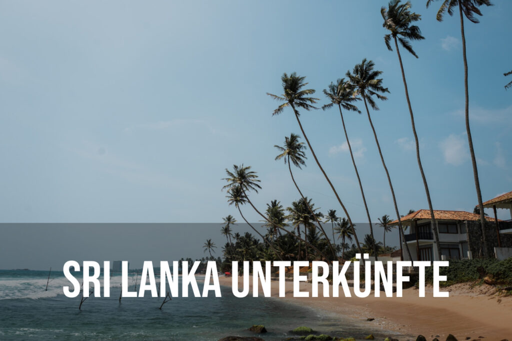 Sri Lanka Unterkünfte