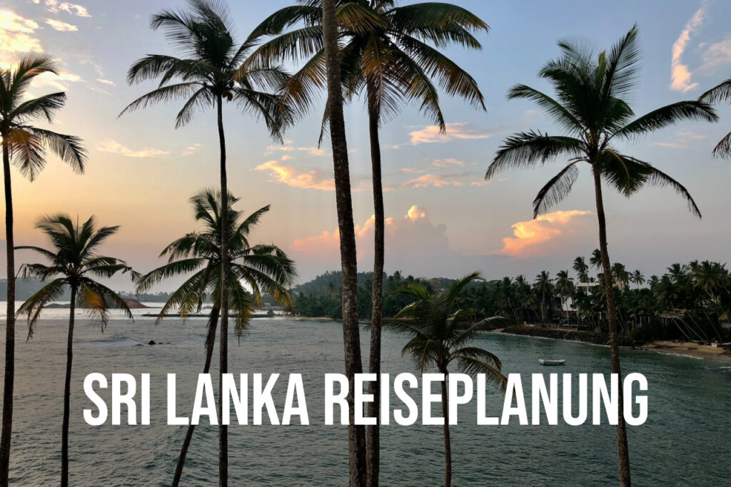 Reisevorbereitung Sri Lanka
