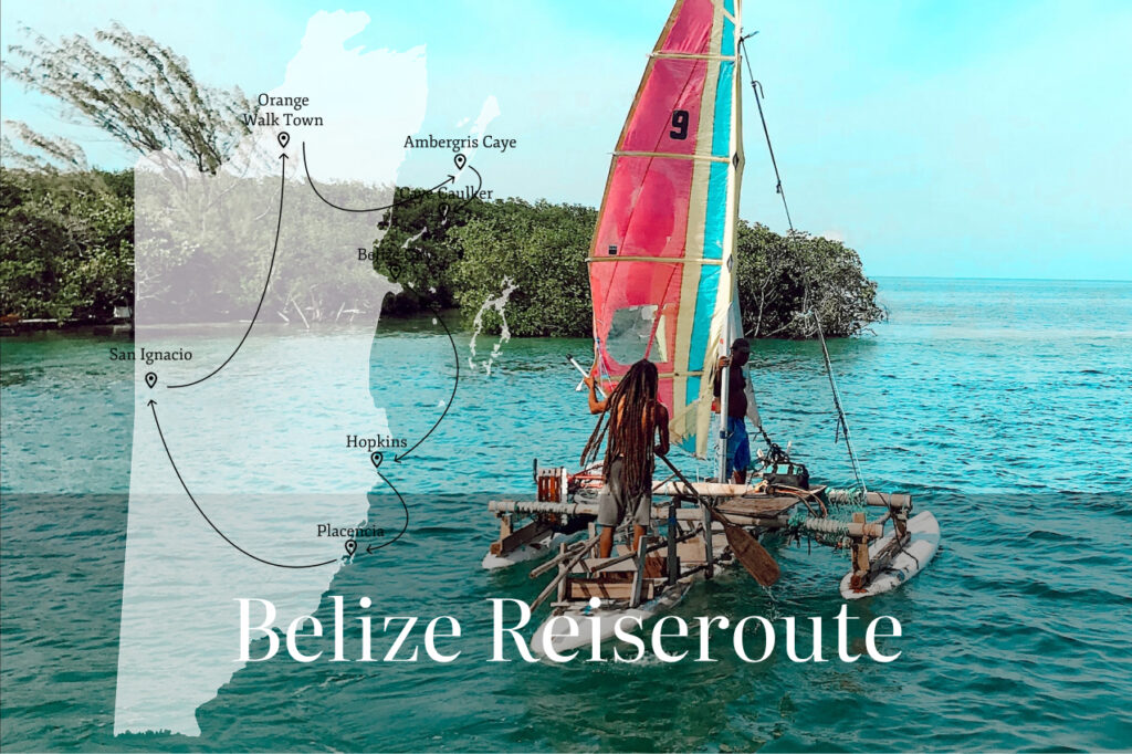 belize reiseroute