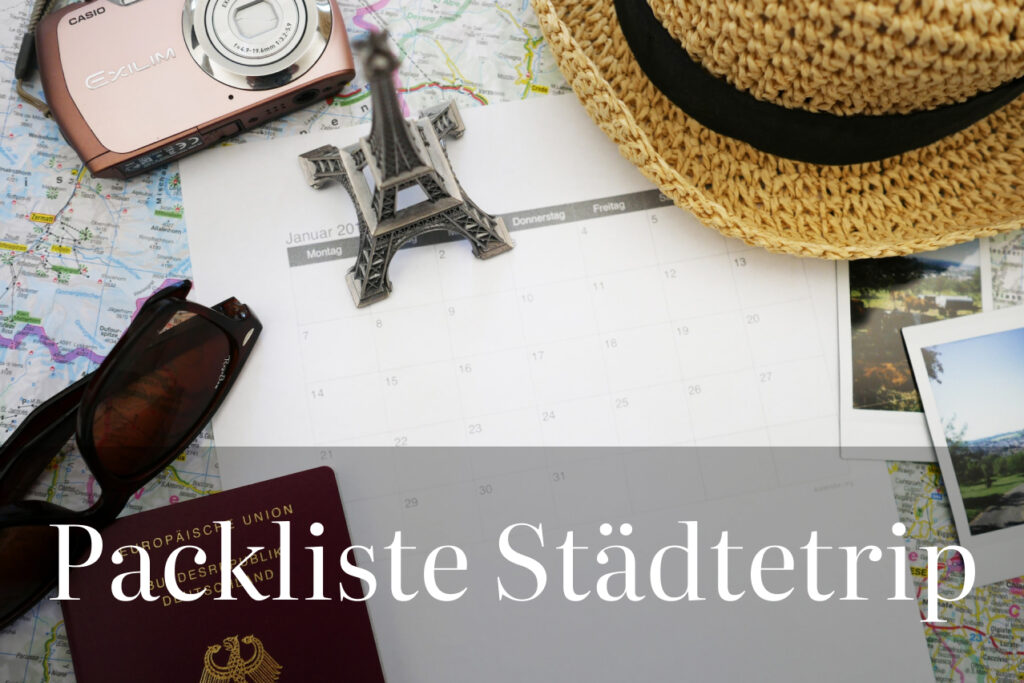 packliste städtetrip