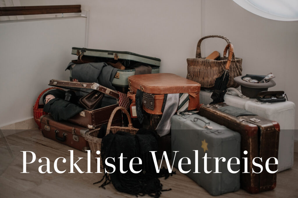 packliste weltreise