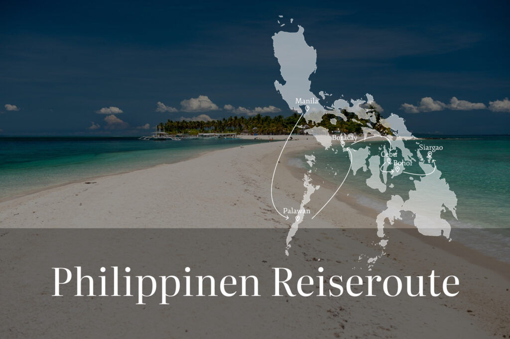 phillipinen reiseroute