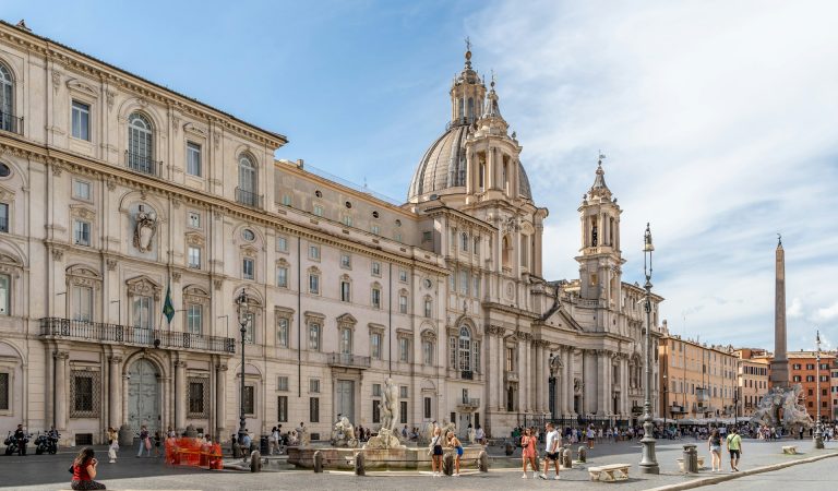 piazza navona, rom