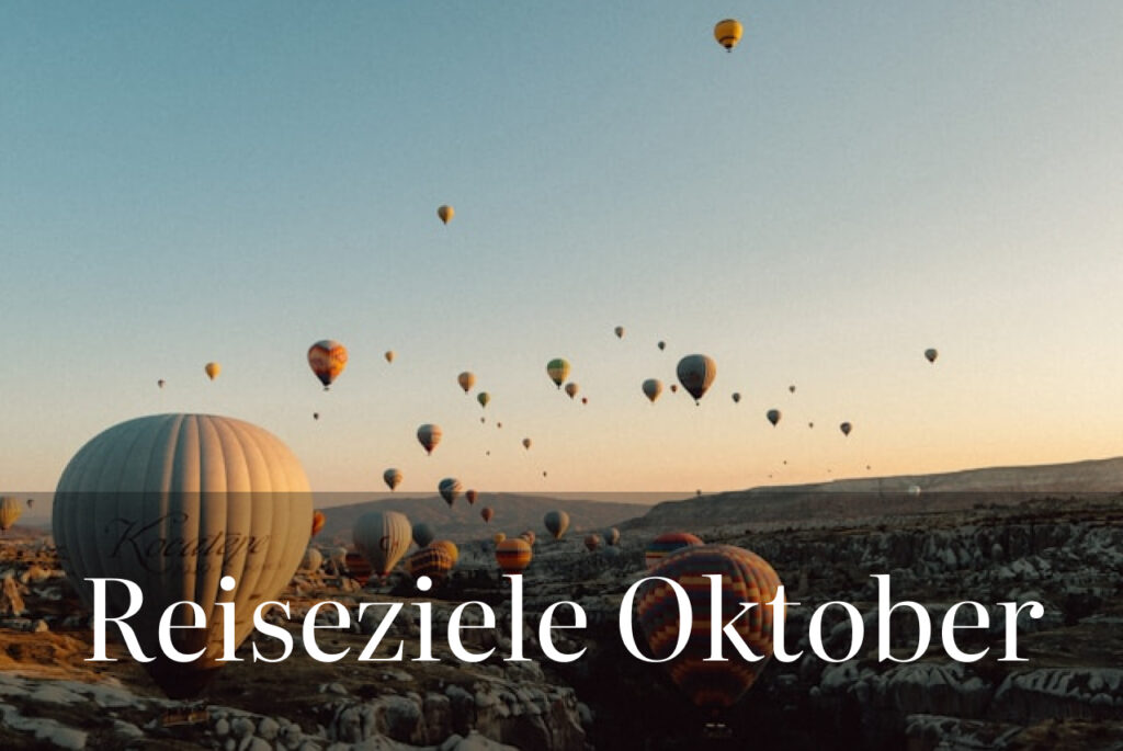 reiseziele oktober