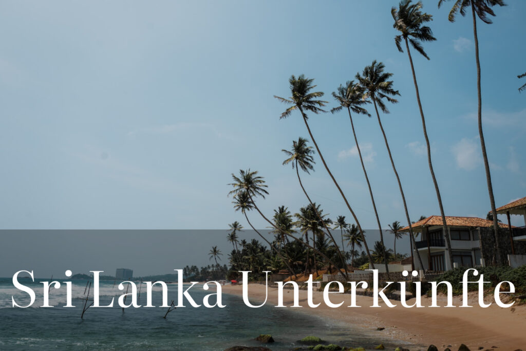 sri lanka unterkünfte