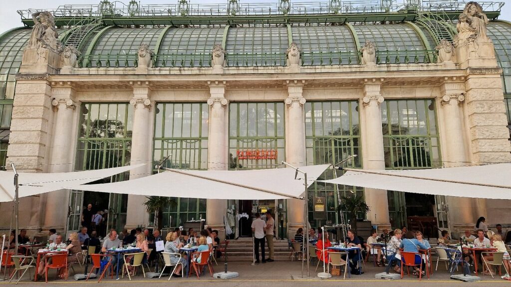 wien burggarten, palmenhaus, städtereise wien