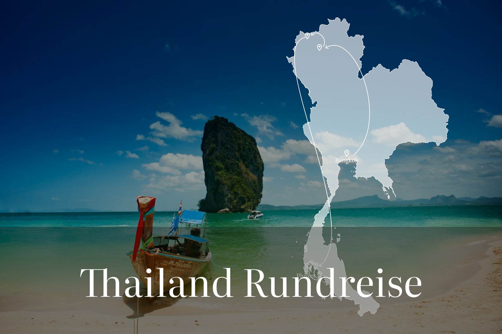 Thailand Rundreise: Die beste Route von Bangkok bis zu den Traumstränden