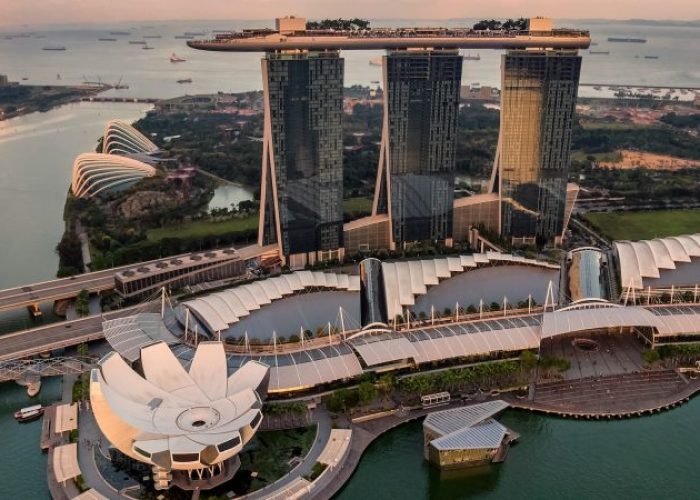 marina bay sands, singapur